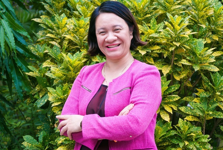 Bà Ngụy Thị Khanh, nhà hoạt động môi trường, Giám đốc điều hành Green ID đại diện châu Á nhận giải thưởng năm 2018. Ảnh: Green ID.